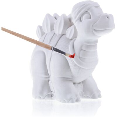 Candellana Kolorowanka 3D Funny Stegosaurus Figurka gipsowa Candellana Kolorowanka 3D Funny Stegosaurus Figurka gipsowa