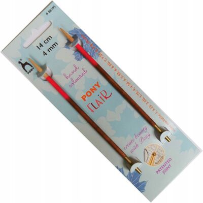 Końcówki Drutów 14cm 4mm Pony Flair 68105 Do Łączenia Z Żyłką Końcówki Drutów 14cm 4mm Pony Flair 68105 Do Łączenia Z Żyłką