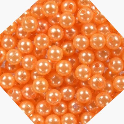 Dystrybutor Kufer Korale Akrylowe Perłowe 6 mm ( 0,5 kg ) POMARAŃCZOWE Dystrybutor Kufer Korale Akrylowe Perłowe 6 mm ( 0,5 kg ) POMARAŃCZOWE
