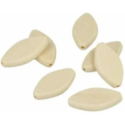 Inny producent Koralik z płatka drewna 15x30mm 7 sztuk - Artémio Brown Inny producent Koralik z płatka drewna 15x30mm 7 sztuk - Artémio Brown