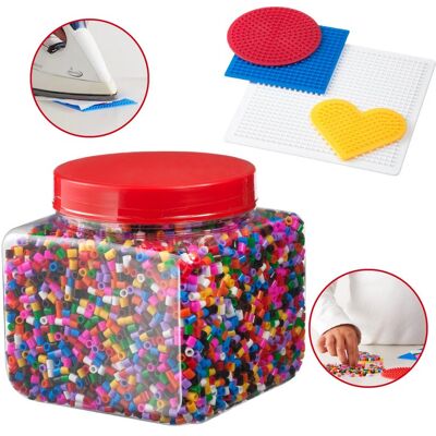 Koraliki +4 Formy Do Prasowania Ikea Zestaw Pyssla 13 000 Szt Koraliki +4 Formy Do Prasowania Ikea Zestaw Pyssla 13 000 Szt