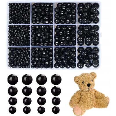 inna (Inny) KORALIKI CZARNE ZESTAW 1320 SZT 4-10MM DO BIŻUTERII BRANSOLETKI DIY inna (Inny) KORALIKI CZARNE ZESTAW 1320 SZT 4-10MM DO BIŻUTERII BRANSOLETKI DIY