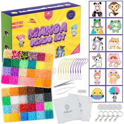 La Manuli Koraliki do prasowania Advanced Zestaw Manga 30000szt La Manuli Koraliki do prasowania Advanced Zestaw Manga 30000szt