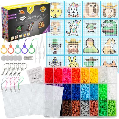 Koraliki Do Prasowania La Manuli - Zestaw Cool Beads Set, 4500 Szt. Koraliki Do Prasowania La Manuli - Zestaw Cool Beads Set, 4500 Szt.