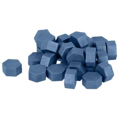 Inny producent Koraliki woskowe sześciokątne 30 g - Ciemnoniebieski Inny producent Koraliki woskowe sześciokątne 30 g - Ciemnoniebieski