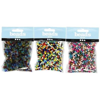 Inny producent Koraliki ziarniste Ø 4 mm - 390 g Inny producent Koraliki ziarniste Ø 4 mm - 390 g