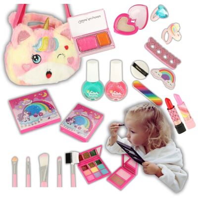 Inny producent Kosmetyki Dla Dzieci Zestaw Do Makijażu Torebka Z Kosmetykami Malowanie Inny producent Kosmetyki Dla Dzieci Zestaw Do Makijażu Torebka Z Kosmetykami Malowanie