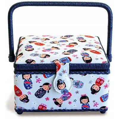 koszyczek na przybory do szycia PRYM 612085 kokeshi koszyczek na przybory do szycia PRYM 612085 kokeshi