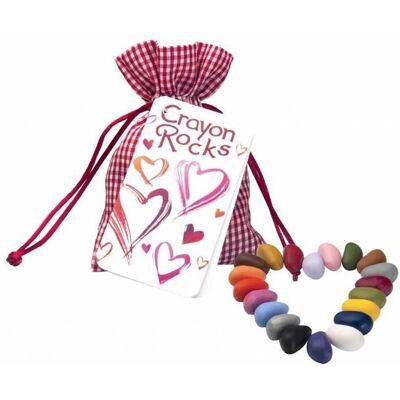 Kredki Crayon Rocks VALENTINE bag - 20 kredek Kredki Crayon Rocks VALENTINE bag - 20 kredek