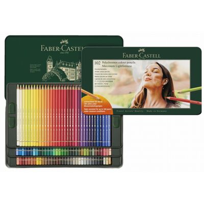 Kredki Faber-Castell Polychromos 102 Kolory Kredki Faber-Castell Polychromos 102 Kolory