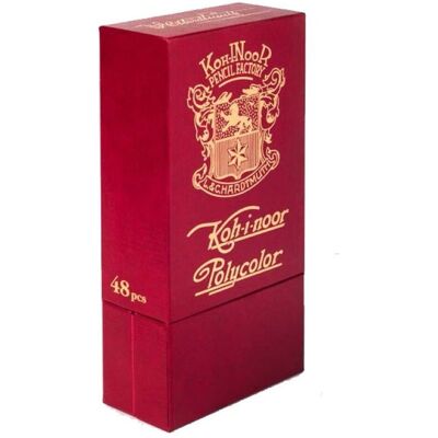 Koh-I-Noor Kredki ołówkowe, Polycolor Retro, 48 kolorów Koh-I-Noor Kredki ołówkowe, Polycolor Retro, 48 kolorów