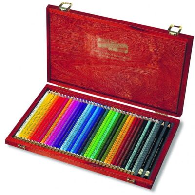 Kredki Polycolor Koh I Noor Zestaw 36 Kolorów W Drewnianym Pudełku Kredki Polycolor Koh I Noor Zestaw 36 Kolorów W Drewnianym Pudełku