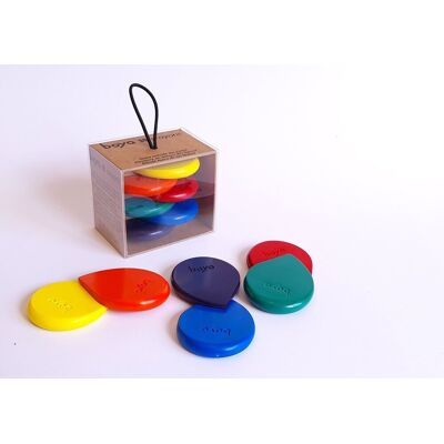 Inny producent Kredki świecowe dla plastyków 6 szt. Rainbow / BOYA Inny producent Kredki świecowe dla plastyków 6 szt. Rainbow / BOYA