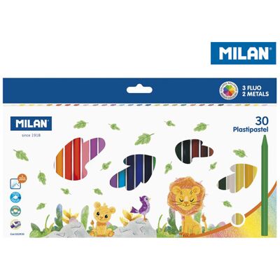Kredki Świecowe Milan Plast3 Kredki Świecowe Milan Plast3