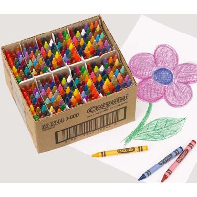Kredki Woskowe CRAYOLA 288 ZESTAW KLASOWY Opakowanie Zbiorcze 72 kolory Kredki Woskowe CRAYOLA 288 ZESTAW KLASOWY Opakowanie Zbiorcze 72 kolory