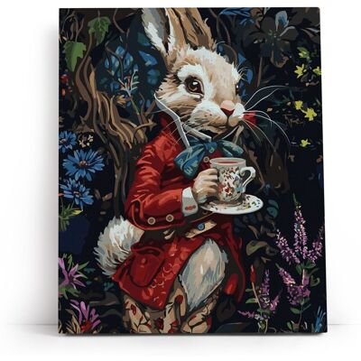Varvikas Grupp OU Królik w Krainie Czarów 40×50 cm - Malowanie po Numerach Varvikas Grupp OU Królik w Krainie Czarów 40×50 cm - Malowanie po Numerach