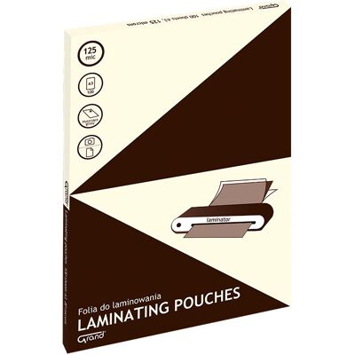 KW Trade - A3 Laminating Sheets - 125µm - 100 sheets - Laminating sheets KW Trade - A3 Laminating Sheets - 125µm - 100 sheets - Laminating sheets