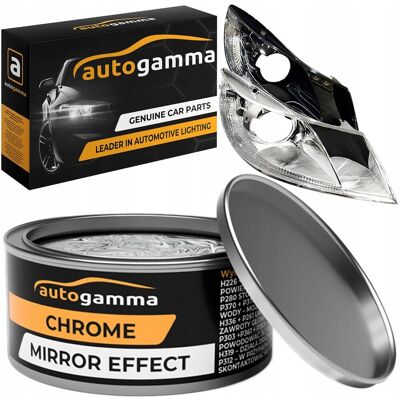 Inny producent Lakier chrom efekt lustra Chrome Mirror Effect 100 ml na czarny podkład Inny producent Lakier chrom efekt lustra Chrome Mirror Effect 100 ml na czarny podkład
