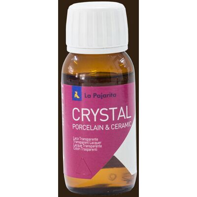 La Pajarita Lakier Crystal Glass 250 ml Brązowy La Pajarita Lakier Crystal Glass 250 ml Brązowy