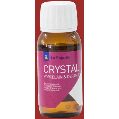 La Pajarita Lakier Crystal Glass 250 ml Czerwony La Pajarita Lakier Crystal Glass 250 ml Czerwony