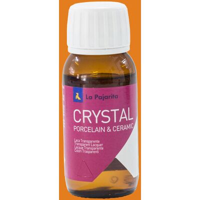 La Pajarita Lakier Crystal Glass 250 ml Pomarańczowy La Pajarita Lakier Crystal Glass 250 ml Pomarańczowy