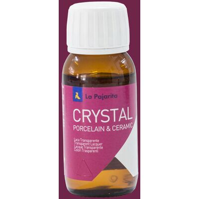 La Pajarita Lakier Crystal Glass 250 ml Różowy La Pajarita Lakier Crystal Glass 250 ml Różowy