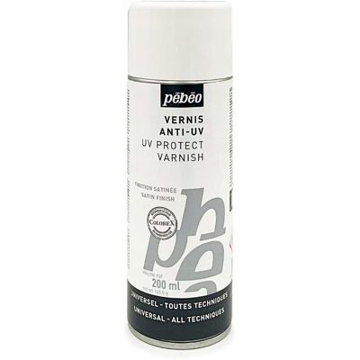 Lakier Werniks W Sprayu Uv Pebeo - Satynowy 200 Ml Lakier Werniks W Sprayu Uv Pebeo - Satynowy 200 Ml