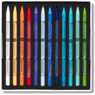 Landscape Set Pastel Pencils Sennelier, Zestaw 24 Kolory Landscape Set Pastel Pencils Sennelier, Zestaw 24 Kolory
