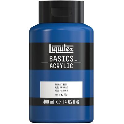 Liquitex Basics, farba akrylowa, 400 ml, 420 Primary Blue Liquitex Basics, farba akrylowa, 400 ml, 420 Primary Blue