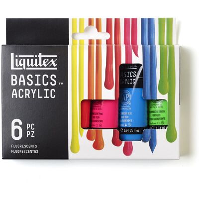Liquitex - BASICS - fluorescencyjny - 22ml - Farba akrylowa Liquitex - BASICS - fluorescencyjny - 22ml - Farba akrylowa