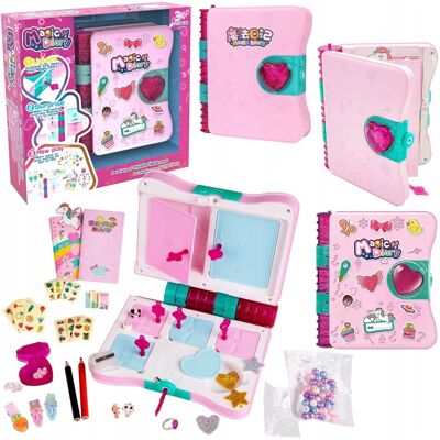 Trifox Magiczny Pamiętnik Magic Diary z Kluczykami Zestaw Kreatywny Biżuteria Naklejki 3+ Trifox Magiczny Pamiętnik Magic Diary z Kluczykami Zestaw Kreatywny Biżuteria Naklejki 3+
