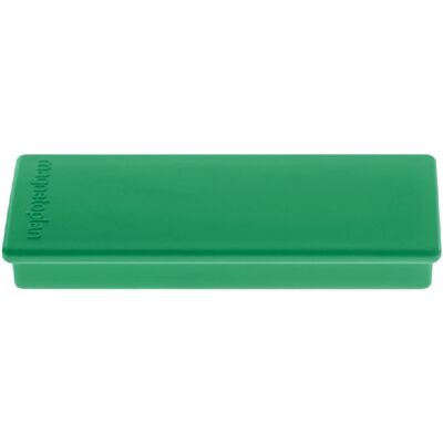 MAGNETOPLAN Magnesy Block 2 prostokątne, 10sztuk, zielony MAGNETOPLAN Magnesy Block 2 prostokątne, 10sztuk, zielony
