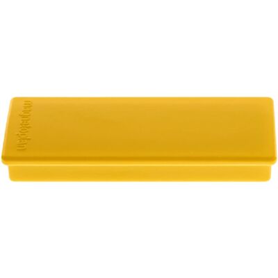 MAGNETOPLAN Magnesy Block 2 prostokątne, 10sztuk, żółty MAGNETOPLAN Magnesy Block 2 prostokątne, 10sztuk, żółty