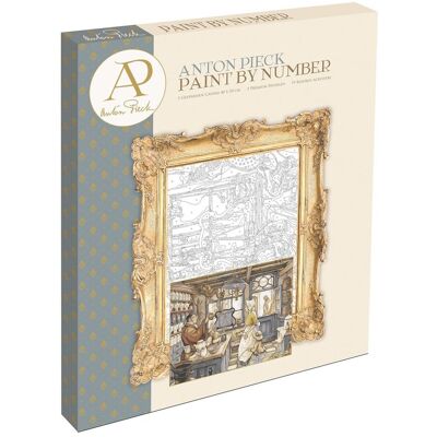Grafix Malowanie po numerach 40 x 50 - Anton Pieck- Apteka Grafix Malowanie po numerach 40 x 50 - Anton Pieck- Apteka