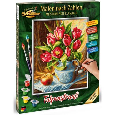 Malowanie po numerach Bukiet tulipanów 609240796 Schipper Malowanie po numerach Bukiet tulipanów 609240796 Schipper