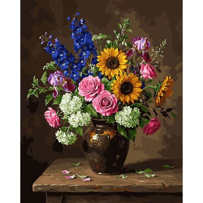 Malowanie po numerach iPicasso Światło w ciemności 40x50 cm Malowanie po numerach iPicasso Światło w ciemności 40x50 cm