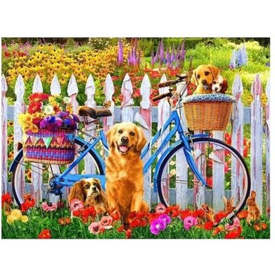 inna (Inny) MALOWANIE PO NUMERACH LICZBAMI 40x30 cm 5D PIES inna (Inny) MALOWANIE PO NUMERACH LICZBAMI 40x30 cm 5D PIES