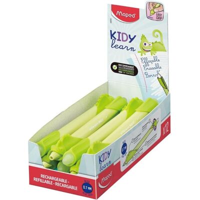 Maped Kidy Learn długopis wymazywalny dla dzieci zestaw 12 szt Maped Kidy Learn długopis wymazywalny dla dzieci zestaw 12 szt