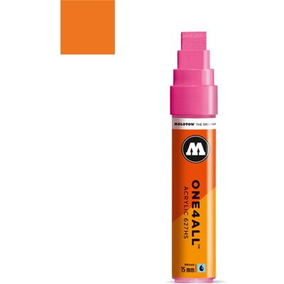Marker akrylowy Molotow One4All 627HS 15 mm dare orange 085 Marker akrylowy Molotow One4All 627HS 15 mm dare orange 085
