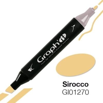Inny producent Marker alkoholowy Graph'it 1270 Sirocco - Graph it Orange Inny producent Marker alkoholowy Graph'it 1270 Sirocco - Graph it Orange