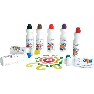 Inny producent Marker chunkie 75ml kolor klasyczny pudełko 8 Inny producent Marker chunkie 75ml kolor klasyczny pudełko 8