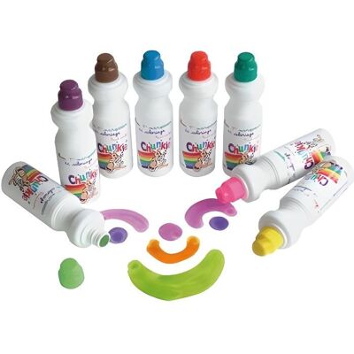 Inny producent Marker chunkie 75ml kolor tropikalny zestaw 8 sztuk Inny producent Marker chunkie 75ml kolor tropikalny zestaw 8 sztuk