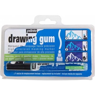 PEBEO Marker - Gum rysunkowy - Guma do rysowania - Okrągła końcówka 4mm - Pébéo PEBEO Marker - Gum rysunkowy - Guma do rysowania - Okrągła końcówka 4mm - Pébéo