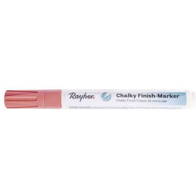 Inny producent Marker kredowy z okrągłą końcówką o kredowym wykończeniu 2-4 mm - różowy Inny producent Marker kredowy z okrągłą końcówką o kredowym wykończeniu 2-4 mm - różowy
