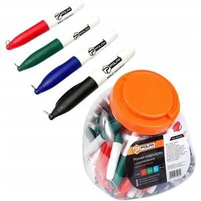 Inny producent MARKER MINI FLAMASTER BUDOWALANY PERMANENTNY KOLOR POLAX 80 SZT Inny producent MARKER MINI FLAMASTER BUDOWALANY PERMANENTNY KOLOR POLAX 80 SZT