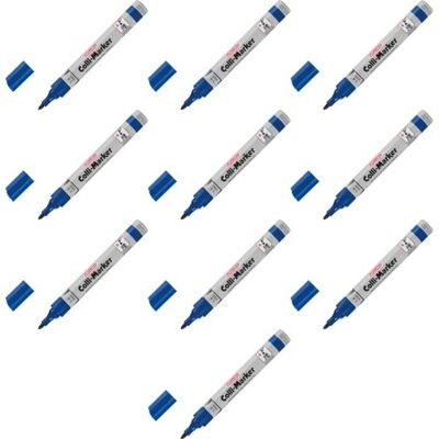 Inny producent Marker permanentny Colli, zestaw 10 sztuk, kolor czarny Inny producent Marker permanentny Colli, zestaw 10 sztuk, kolor czarny