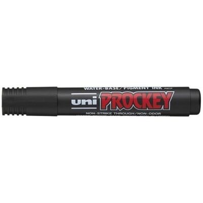 Inny producent Marker permanentny okrągły UNI PROCKEY PM-122 czarny Inny producent Marker permanentny okrągły UNI PROCKEY PM-122 czarny