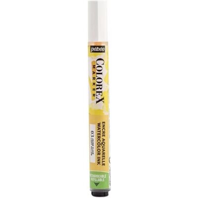 Marker Tusz Akwaforta Colorex - PEBEO - Cienki Punkt - Jasnożółty Marker Tusz Akwaforta Colorex - PEBEO - Cienki Punkt - Jasnożółty