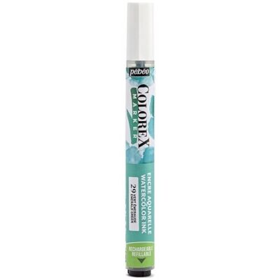 Marker z tuszem akwarelowym - PEBEO - Colorex - Zielony Szmaragd - Mieszany - Dorosły Marker z tuszem akwarelowym - PEBEO - Colorex - Zielony Szmaragd - Mieszany - Dorosły