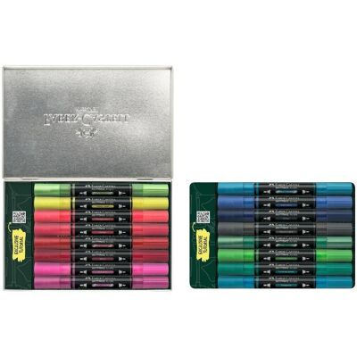 Parker Markery akrylowe multimark zestaw 16kol. Kicks Faber-Castell Parker Markery akrylowe multimark zestaw 16kol. Kicks Faber-Castell